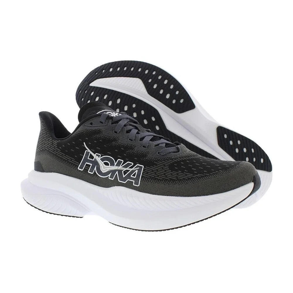 Hoka Women's Mach 6 Black/White 1147810-BWHT